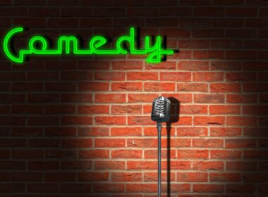 comedy, club, humor, bar, stage, microphone, neon lights, stand up comedy, comedy bar, fun, performance, theatre, entertainment, comedy, comedy, comedy, comedy, comedy